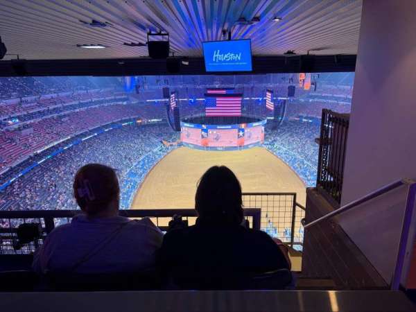NRG Stadium, bloc: 748, rangée: S, place: 1