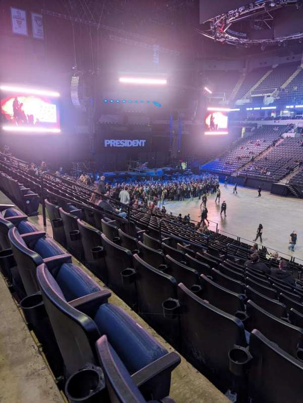 Target Center, bloc: 109, rangée: V, place: 6