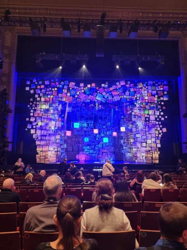 Edinburgh Playhouse, bloc: Stalls, rangée: R, place: 28