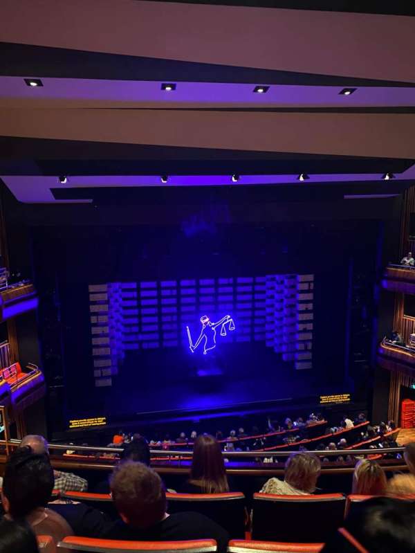 Marlowe Theatre, bloc: Upper Circle, rangée: D, place: 22