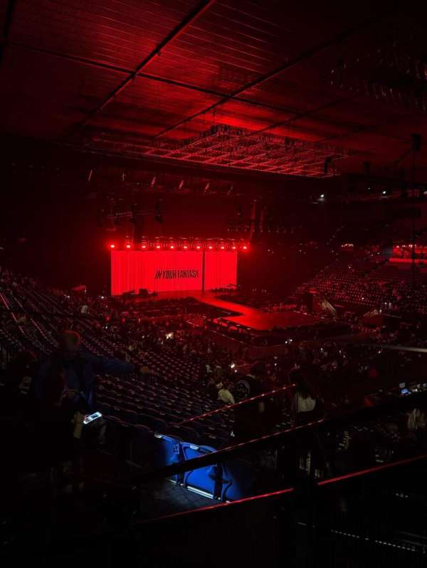 Rod Laver Arena, bloc: 25, rangée: AA, place: 618