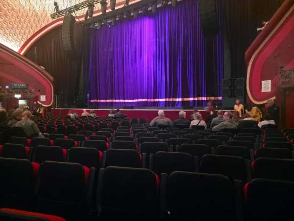 O2 Apollo Manchester, bloc: Stalls, rangée: P, place: 7