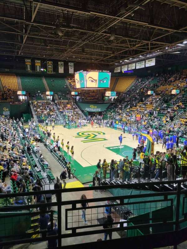 EagleBank Arena, bloc: 110, rangée: H, place: 6