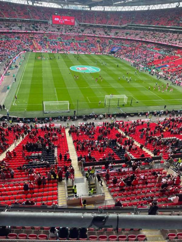 Wembley Stadium, bloc: 515, rangée: 1, place: 54