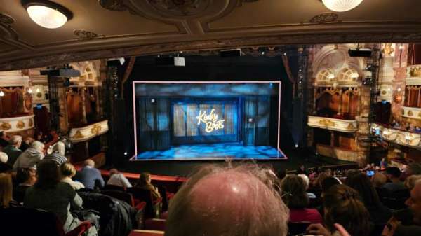 London Coliseum, bloc: Dress Circle, rangée: H, place: 39