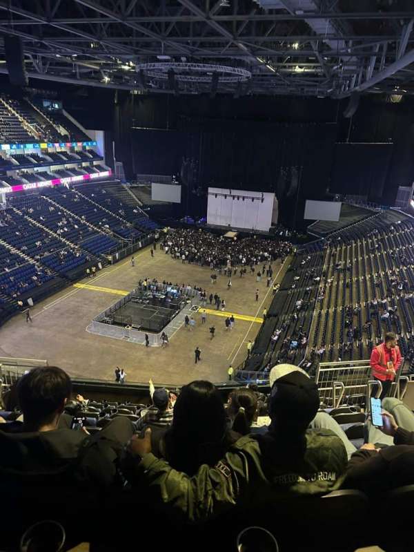 The O2, London, bloc: 414, rangée: K, place: 766