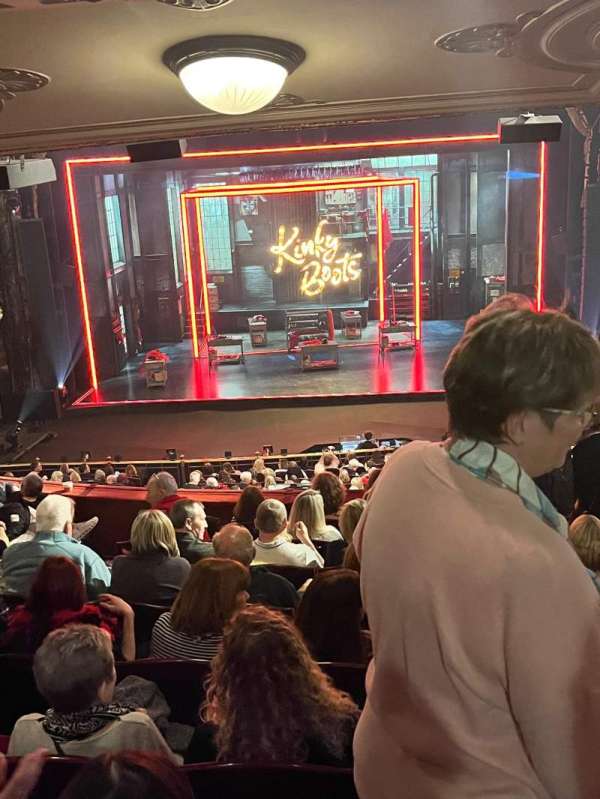 London Coliseum, bloc: Dress Circle, rangée: J, place: 37