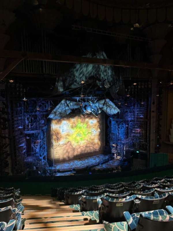 Apollo Victoria Theatre, bloc: Dress Circle, rangée: G, place: 42