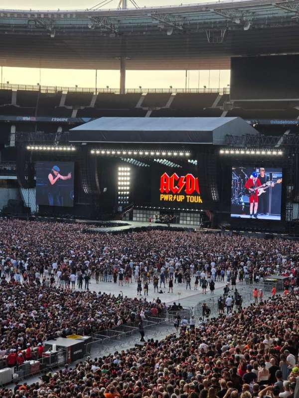 Stade de France, bloc: C4, rangée: 39, place: 25