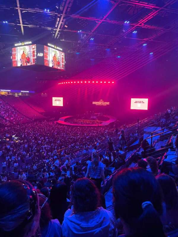 Accor Arena, bloc: Gradin C, rangée: 3, place: 21