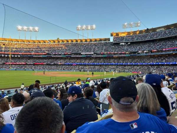 Dodger Stadium, bloc: 43FD, rangée: N, place: 6