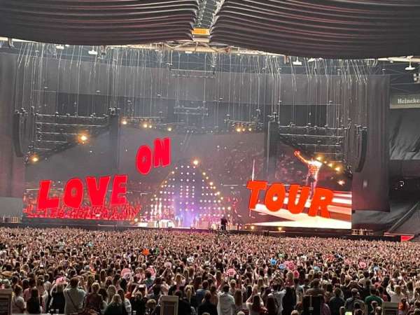 Johan Cruijff ArenA, bloc: 127, rangée: 5, place: 125