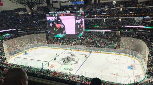 American Airlines Center, bloc: 324, rangée: C, place: 17