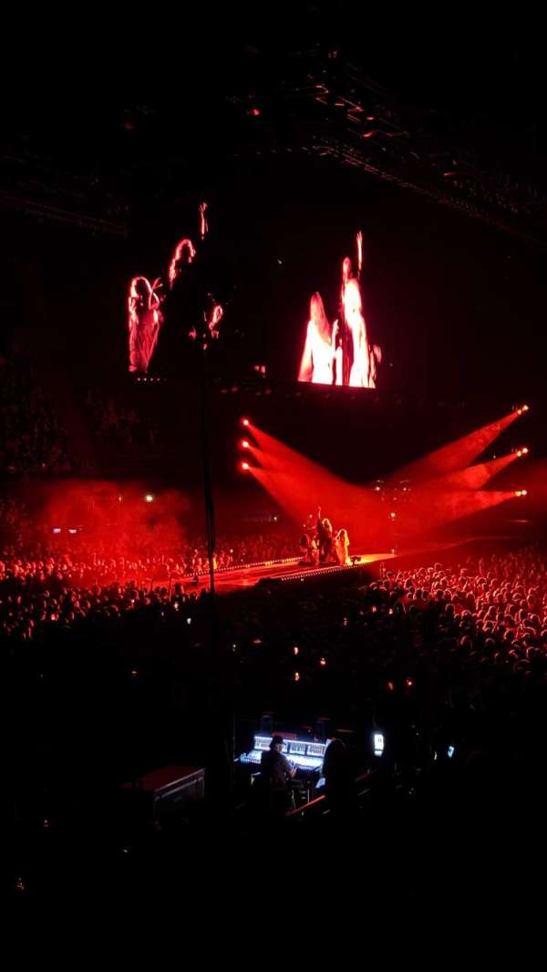 Accor Arena, bloc: Gradin C, rangée: 16, place: 11