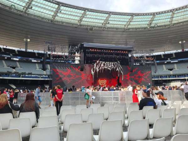 Stade de France, bloc: P22, rangée: 7, place: 8