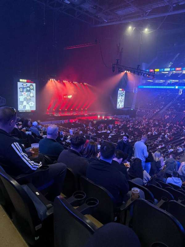 The O2, London, bloc: 102, rangée: U, place: 74