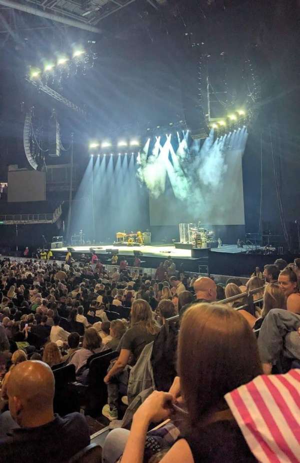 The O2, London, bloc: 111, rangée: K, place: 357