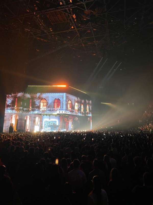 Accor Arena, bloc: Gradin P, rangée: 28, place: 3