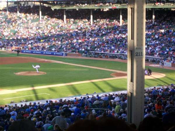 Wrigley Field, bloc: 209, rangée: 19, place: 7