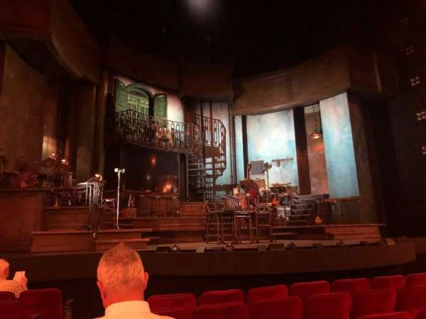 Walter Kerr Theatre, bloc: Orchestra C, rangée: H, place: 118