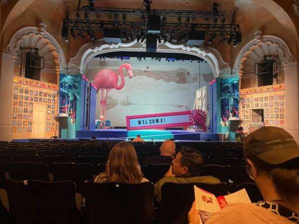 Pasadena Playhouse, bloc: Orchestra, rangée: M, place: 17