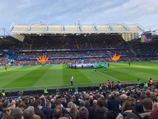 Stamford Bridge, bloc: West Stand Lower 5, rangée: 23, place: 134