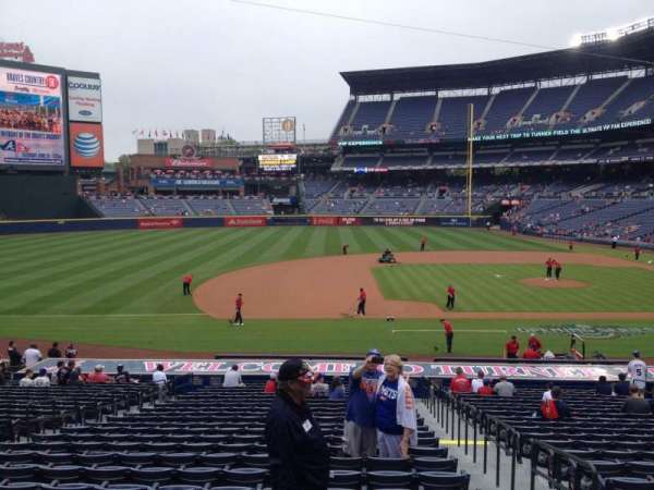 Turner Field, bloc: 116, rangée: 28, place: 102