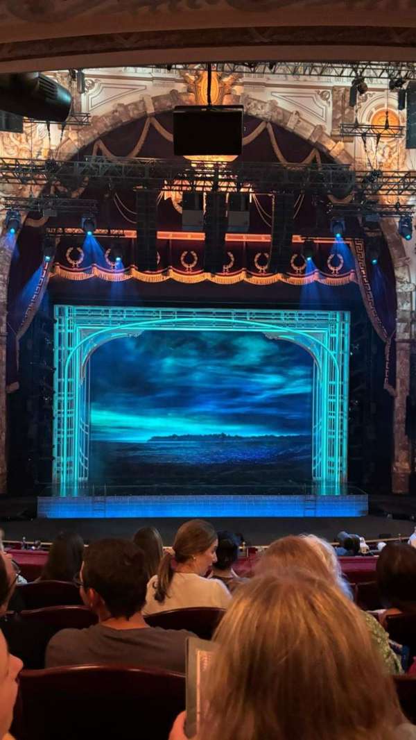 London Coliseum, bloc: Dress Circle, rangée: E, place: 32