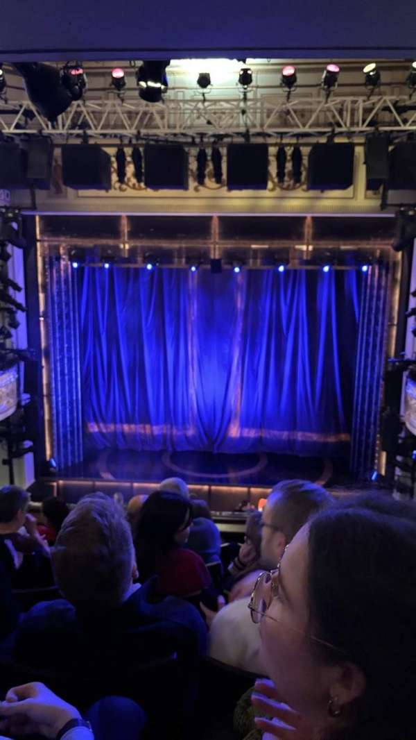 Vaudeville Theatre, bloc: Dress Circle, rangée: F, place: 11