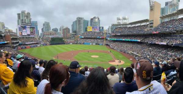 Petco Park, bloc: 206, rangée: 7, place: 14