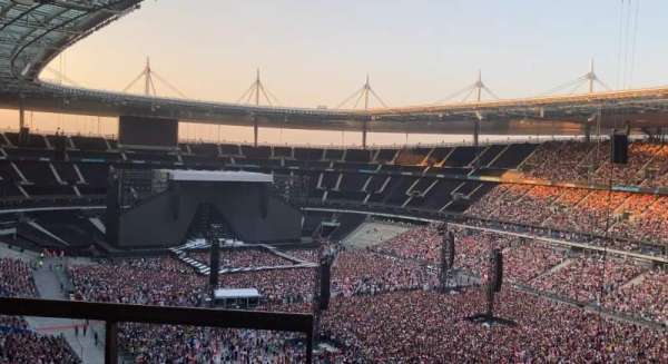 Stade de France, bloc: X13, rangée: 69, place: 26