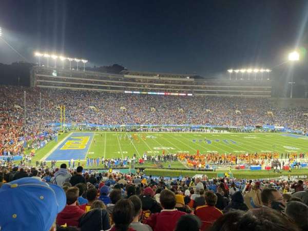 Rose Bowl, bloc: 3-L, rangée: 55, place: 16