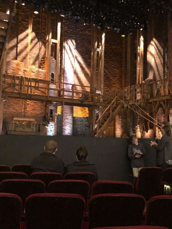 CIBC Theatre, bloc: Orchestra L, rangée: H, place: 9