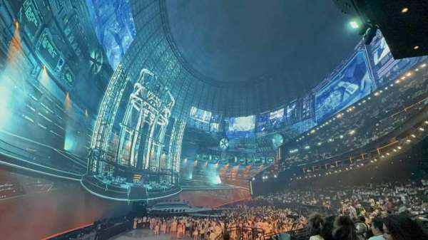 The Sphere, Vegas, bloc: 101, rangée: 20, place: 7