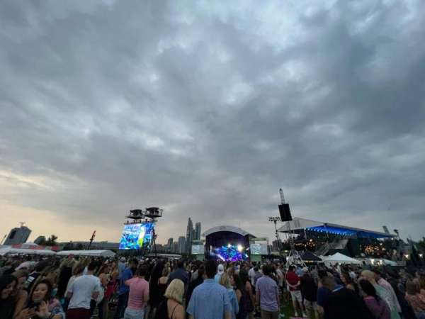 Huntington Bank Pavilion at Northerly Island, bloc: Lawn