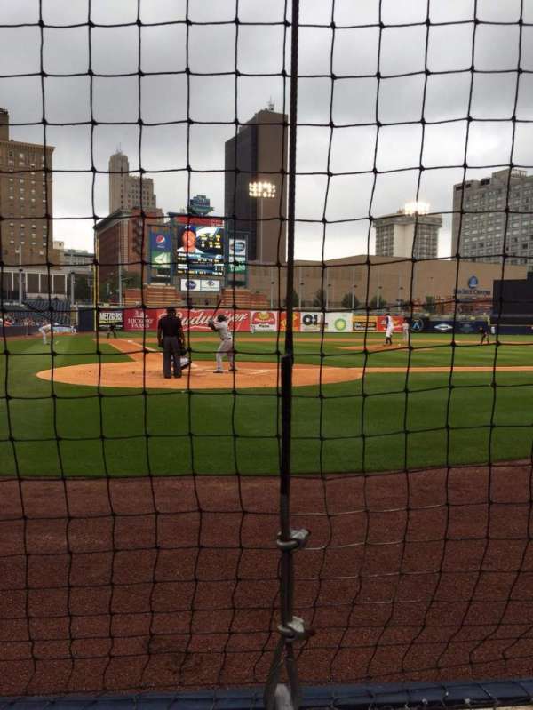 Fifth Third Field, bloc: 112, rangée: B, place: 1