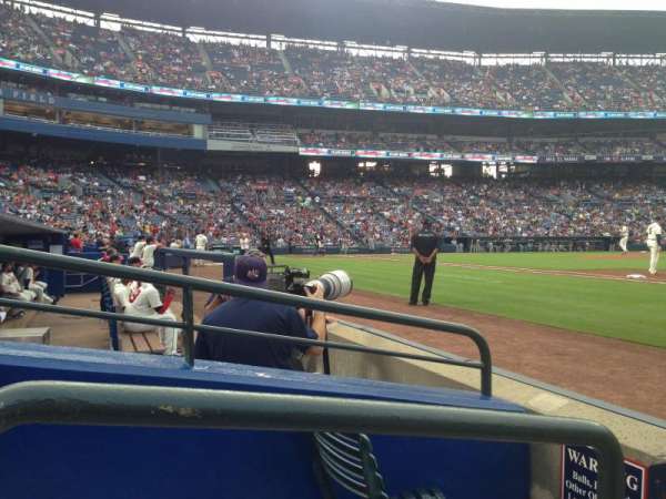 Turner Field, bloc: 117r, rangée: 2, place: 1