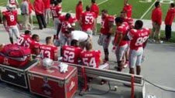 Ohio Stadium, bloc: 23AA, rangée: 1, place: 7