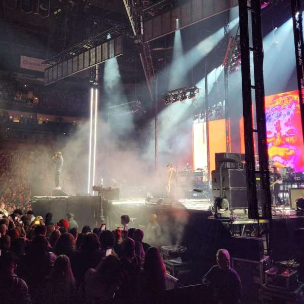 Nationwide Arena, bloc: 102, rangée: B, place: 1