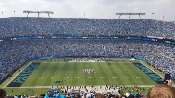 Bank of America Stadium, bloc: 515, rangée: 31, place: 22
