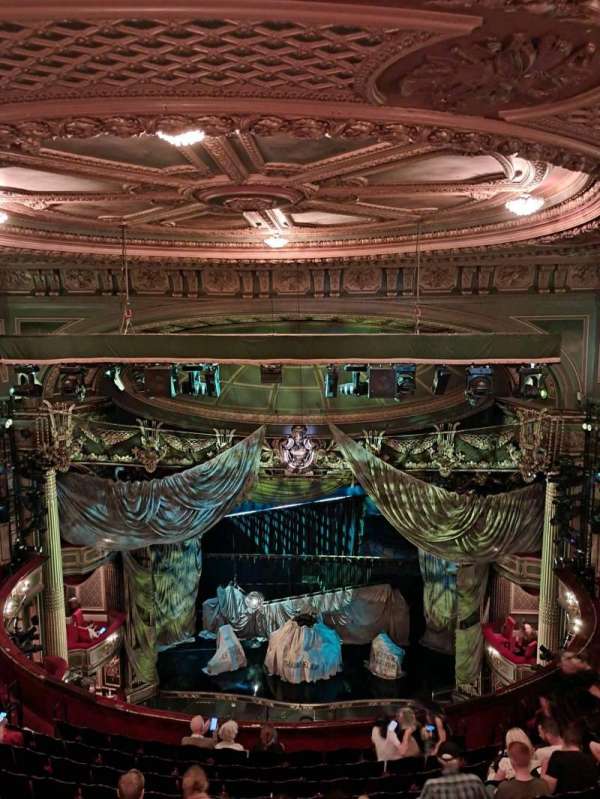 His Majesty's Theatre, London, bloc: Balcony, rangée: A, place: 17