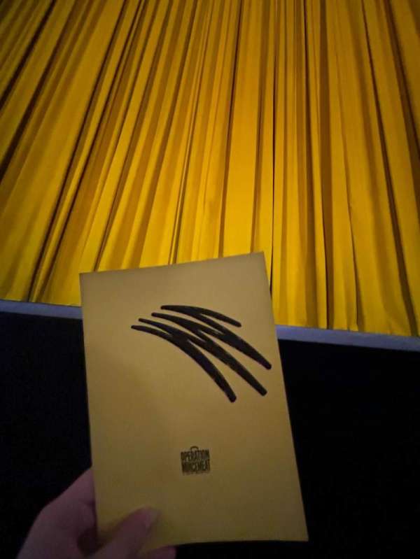 Fortune Theatre, bloc: Stalls, rangée: AA, place: 7