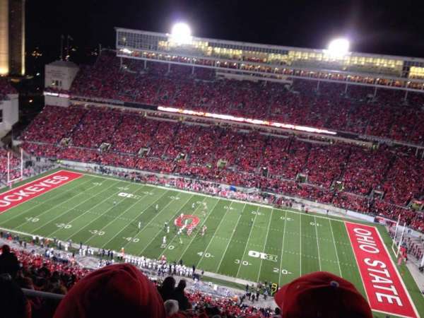 Ohio Stadium, bloc: 18c, rangée: 39, place: 6