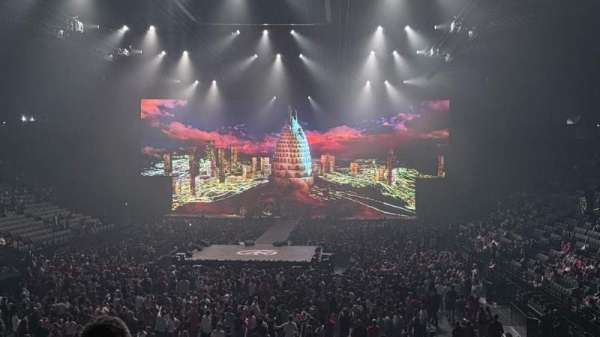 Accor Arena, bloc: Gradin A, rangée: 11, place: 9