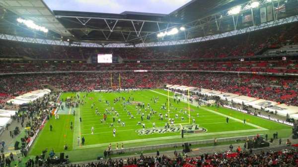 Wembley Stadium, bloc: 217, rangée: 10, place: 38