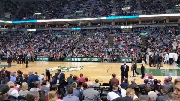 BMO Harris Bradley Center, bloc: 213, rangée: F, place: 7