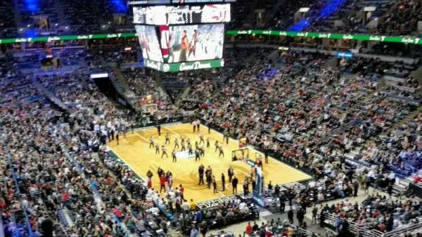 BMO Harris Bradley Center, bloc: 436, rangée: J, place: 12