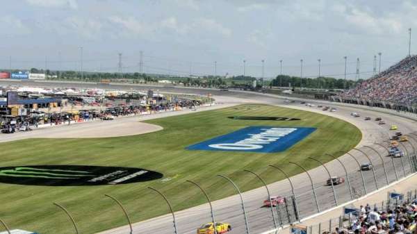 Chicagoland Speedway, bloc: 422, rangée: 28, place: 5