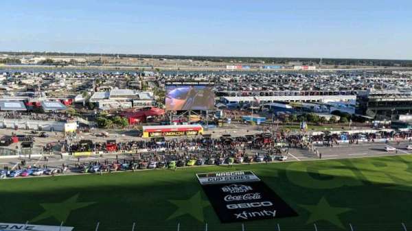 Daytona International Speedway, bloc: 440, rangée: 28, place: 8