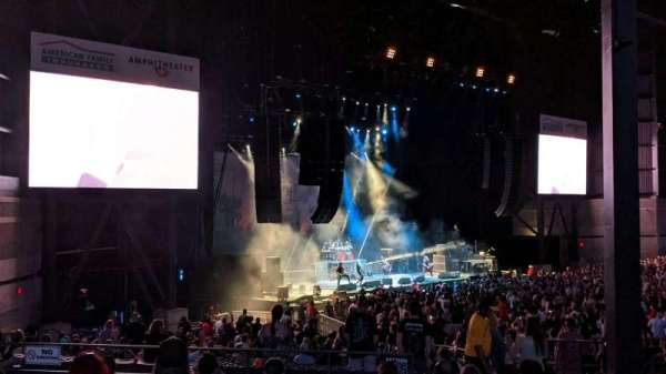American Family Insurance Amphitheater, bloc: 209, rangée: F, place: 10